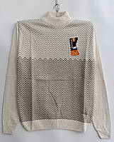 Мужской вязаный свитер (р-р 50-54) BN6-7S1 пр-во Сирия.