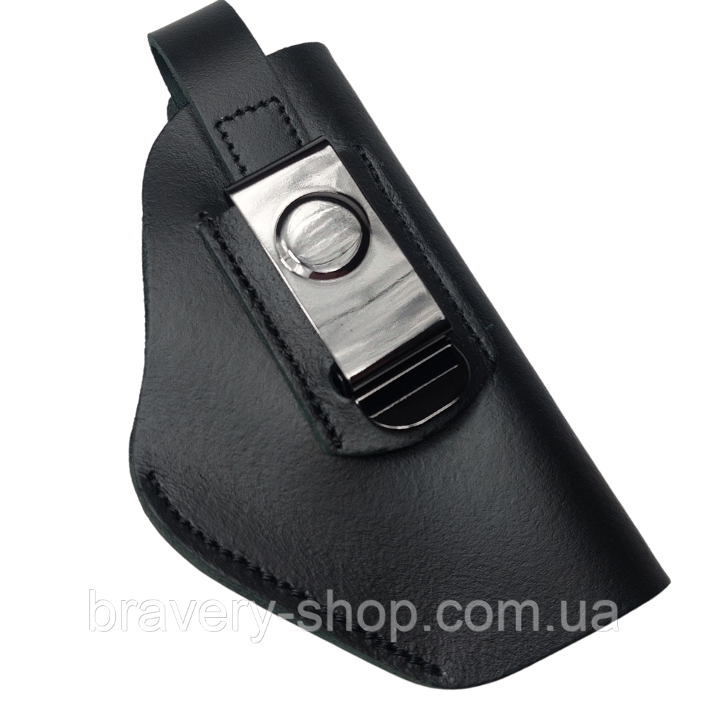Кобура для Пистолета Форт 14 Черная Кожаная + Скрытого Ношения на Скобе ...
