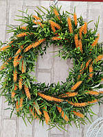 Вінок інтер"єрний із колосками д 44-45 см