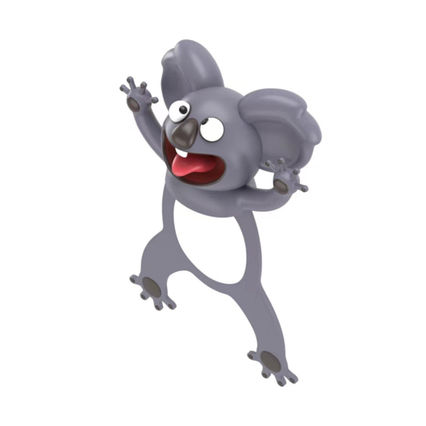 Закладка для книг А ось і Коала DAYUP сірий