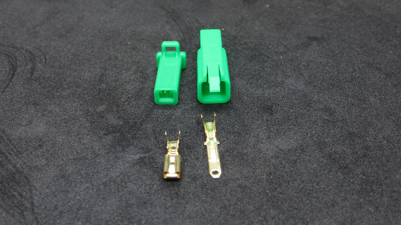 Роз'єм авто 1P 2,8мм комплект, фото 1