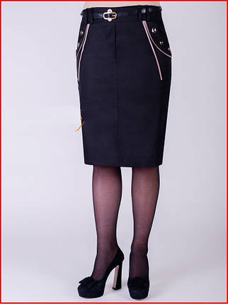 Спідниця жіноча офісна або для навчання класична, висока якість, фото 2