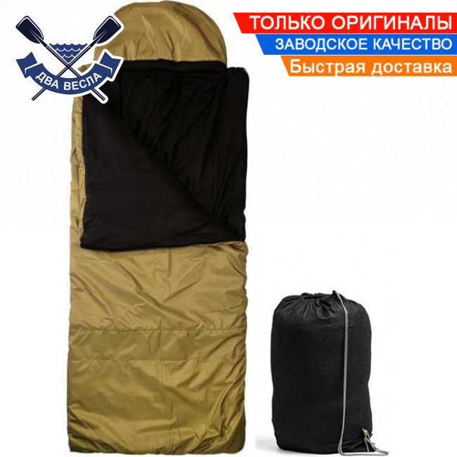 Спальний мішок ковдра з капюшоном -20C Ranger 3 season Grey спальні мішки ковдри трисезонний спальний мішок