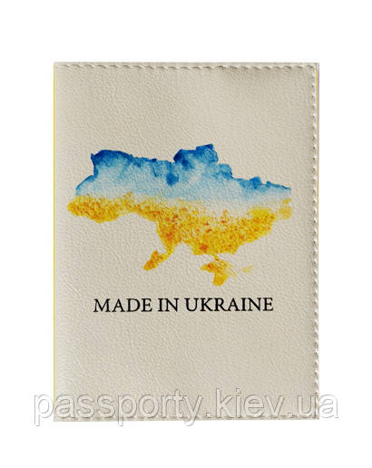 Патріотична обкладинка на паспорт MADE IN UKRAINE