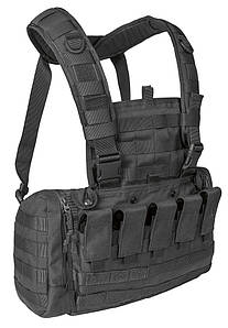 Розвантажувальний жилет Tasmanian Tiger Chest RIG MK2 M4 (Black)