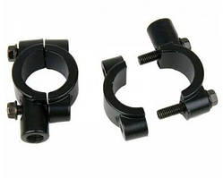 Кріплення (пара) дзеркал мотоцикла (різьблення 8мм) на кермо мотоцикла (скутера) / адаптер дзеркал