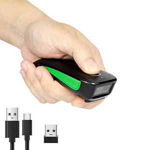 Бездротовий 1D сканер штрих-кодів USB Bluetooth АКБ, компактний, Netum C740