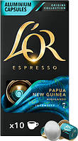 Кофе в капсулах Nespresso L'OR Espresso Papua New Guinea 10 шт Неспрессо Льор