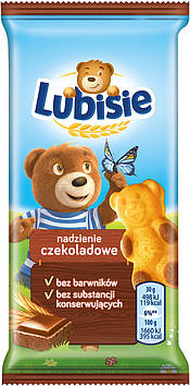 Бісквіт Lubisie (Барні) з шоколадною начинкою, 30 г