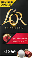 Кофе в капсулах Nespresso L'OR Espresso Splendente 10 шт Неспрессо Льор