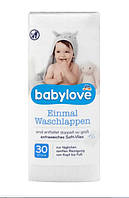 Одноразовые мочалки Babylove, 30 шт (Германия)