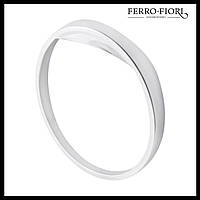 Ручка-кнопка мебельная диаметр 40мм Ferro Fiori цвет белый матовый