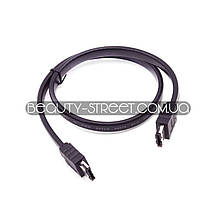 Кабель-подовжувач eSATA - eSATA 7-pin, 45 см (чорний)