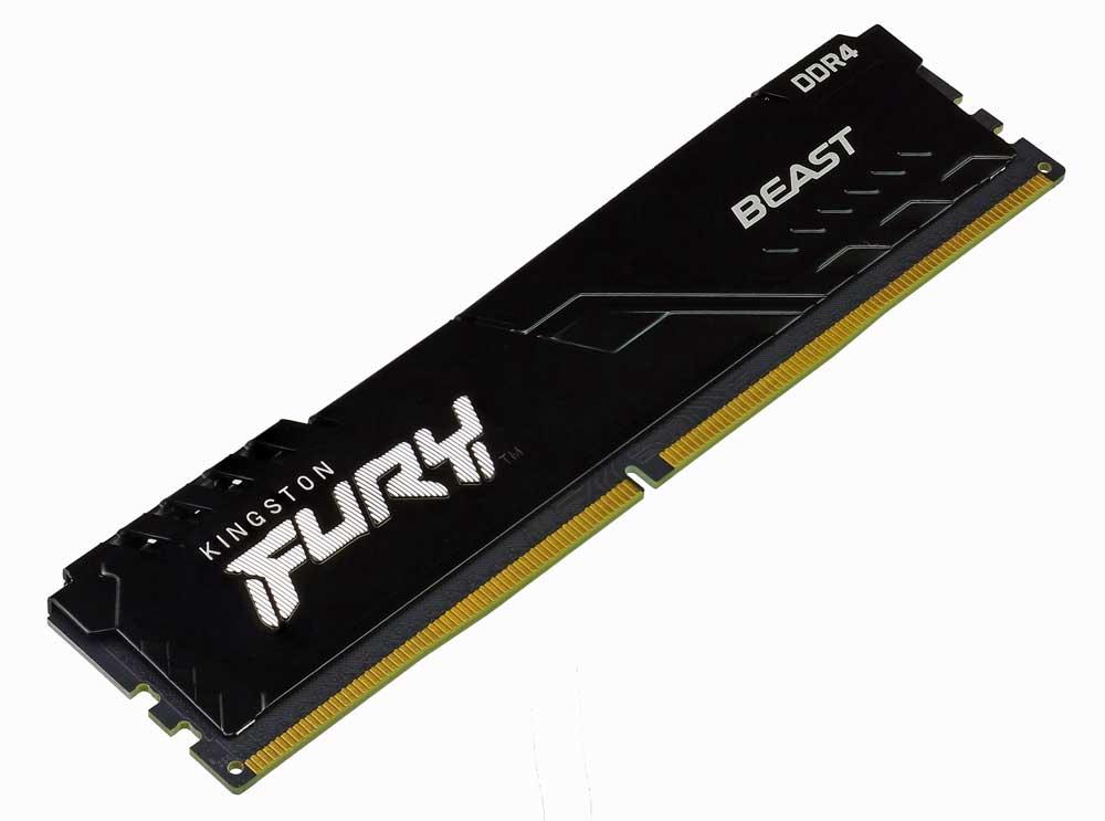 DDR4 3200 8Gb Beast Black Fury PC4-25600 — оперативна пам'ять ДДР4 8 Гб 3200MHz KF432C16BB/8