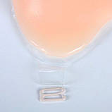 Протез грудей силіконовий 190 г із подовженням до пахви права, шукача у формі груші, після мастектомії, фото 3