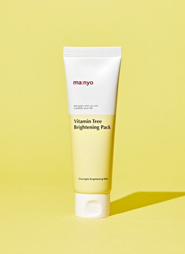 Manyo Vitamin Tree Brightening Pack 75 ml - Маска нічна освітлююча з обліпихою, фото 1