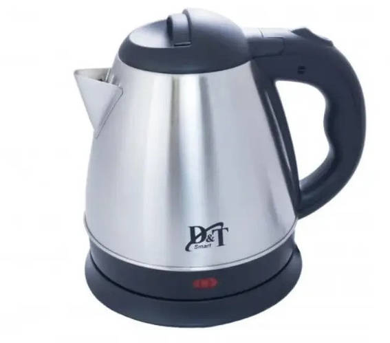 Купить Электрочайник из нержавеющей стали D&T DT-8122 1.2 л 1500W, цена ...
