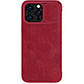 Шкіряний чохол книжка Nillkin Qin Pro Leather Case для Apple iPhone 14 Pro 6.1 (2022) Red, фото 4