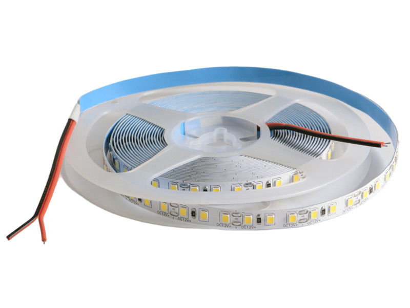 Світлодіодна стрічка 3528-120led-8mm-12V 9,6W/m IP20 подвійна плата нейтрально білий AVT