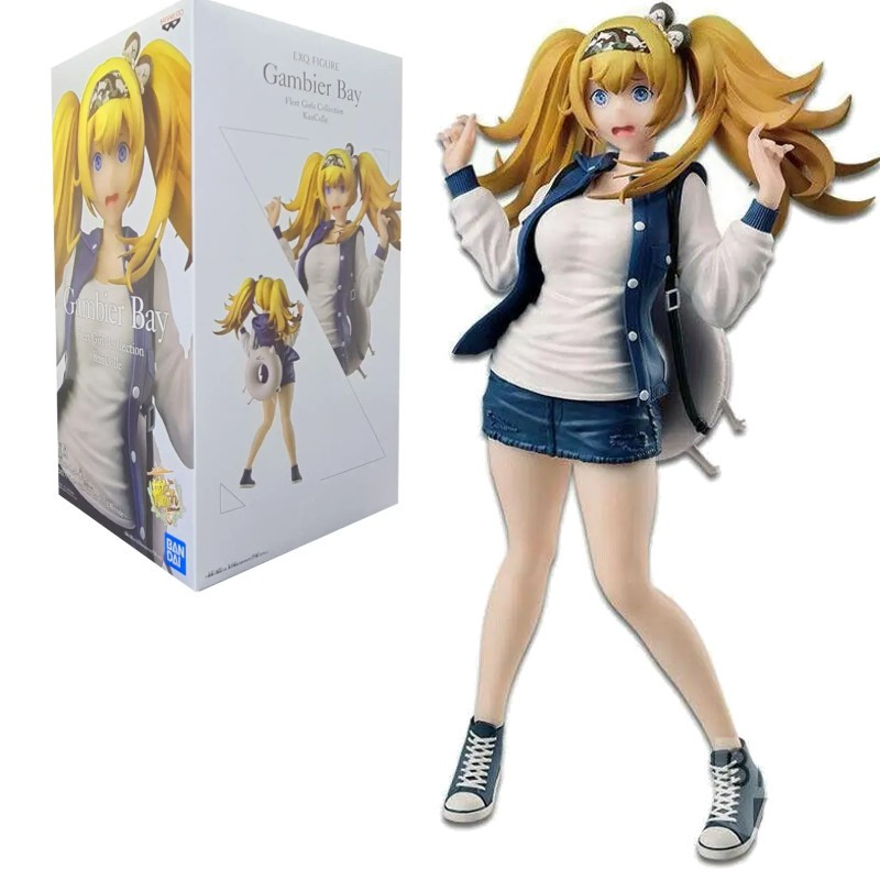 Фігурка Benpresto Гамбієр Бей Gambier Bay Дівчата флоту Fleet Girls Collection KanColle 24см WST FG GB, фото 1