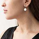 Золоті сережки Монетки с06754 Zipexpert ZIPEXPERT, фото 4