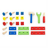 Дерев'яний ящик з інструментами Viga Toys, фото 8