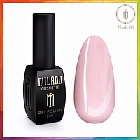 Гель-лак Milano Nude №N-06 8мл,