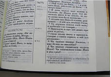 Укр. Біблія малого формату Огієнко (коричнева, орнамент, тверда, без застібки, без вказівників, 12х17), фото 6