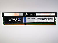 Оперативная память Corsair XMS3 DDR3 4Gb 1600MHz PC3-12800 (CMX8GX3M2B1600C9) Б/У