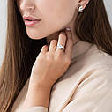 Золоте кільце (фіаніти) к05194 Zipexpert ZIPEXPERT, фото 2