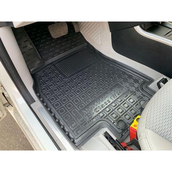 Гумові килимки в салон Mercedes B (W245) 2005-2011, фото 1