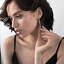 Сережки "Глорія" в червоному золоті с05449 Zipexpert ZIPEXPERT, фото 4