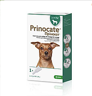 Prinocate (Принокат) Пипетки для собак от блох и глистов (1 пипетка) до 4 кг