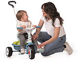 Дитячий велосипед Smoby Toys 2 в 1 Бі Муві Блакитний (740331), фото 10