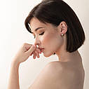 Сережки "Риска" в жовтому золоті с06953 Zipexpert ZIPEXPERT, фото 7
