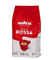 Кава в зернах Lavazza Qualita Rossa 1 кг /Лавацця (Італія)