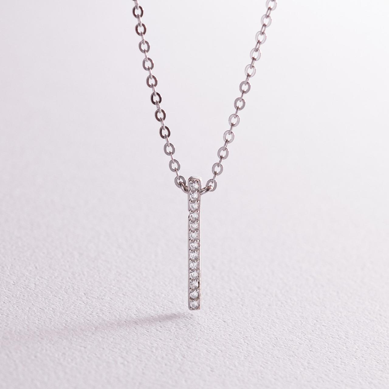 Срібне кольє "Миттєвість" з фіанітами
181175 Zipexpert ZIPEXPERT, фото 1