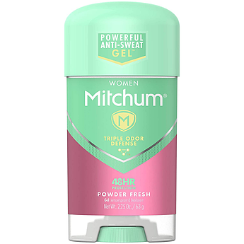 Стойкий гелевый дезодорант-антиперспирант Mitchum Women Power Gel Anti-Perspirant & Deodorant 63 г