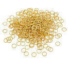 Колечка Одинарні Відкриті, Залізні, Золото, 10х0.7мм, Внутрішній Діаметр 8.6мм, близько 280шт/50г, фото 2
