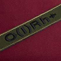 Шеврон на липучці група крові 1+ 2х12 см для позначення групи крові військова нашивка патч для одягу перша, фото 4