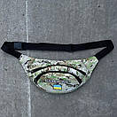 Бананка камуфляжна "Слава ЗСУ!" з прапором України, фото 2