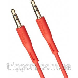 AUX-Кабель BOROFONE BL1 Audiolink 3.5mm/1m red