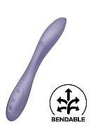 Satiffyer g-spot flex 2 універсальний вібратор, гнучка бочка з фіксацією положення