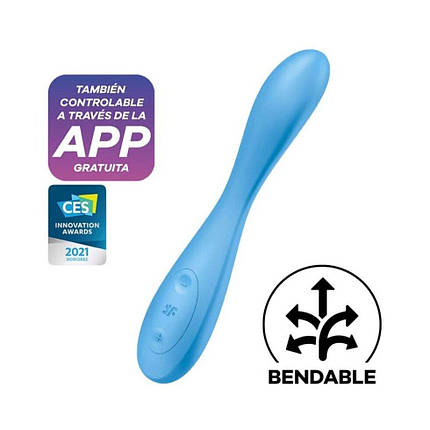 Universal Satispyer G-SPOT Flex 4+ Satiffyer Smart, гнучка бочка з фіксацією позиції, фото 2