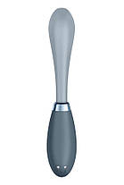 Satiffyer g-spot flex 3 сірий вібратор, гнучка бочка з фіксацією положення, фото 3