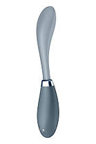 Satiffyer g-spot flex 3 сірий вібратор, гнучка бочка з фіксацією положення, фото 2