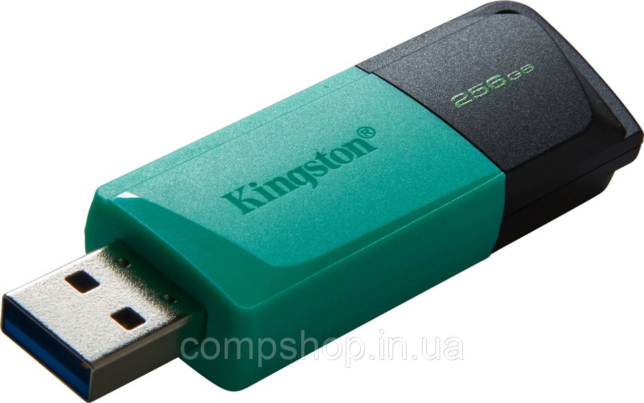 Накопичувач USB Flash drive   256GB  Kingston DataTraveler Exodia M  (Black + Teal) (USB3.2 Gen 1) (код