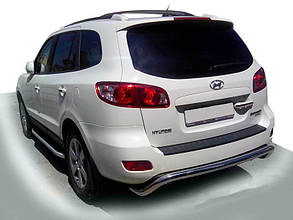 Задня дуга AK007 (нерж.) для Hyundai Santa Fe 2 2006-2012рр.