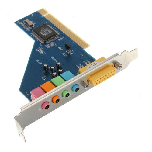 PCI звукова карта 4 канали 5.1 SRS 3D