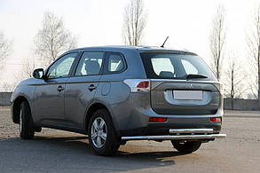 Задня дуга AK004 (нерж) для Mitsubishi Outlander 2012-2021 рр.